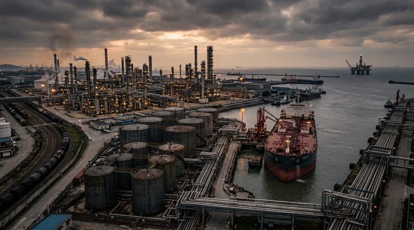 China oil market control