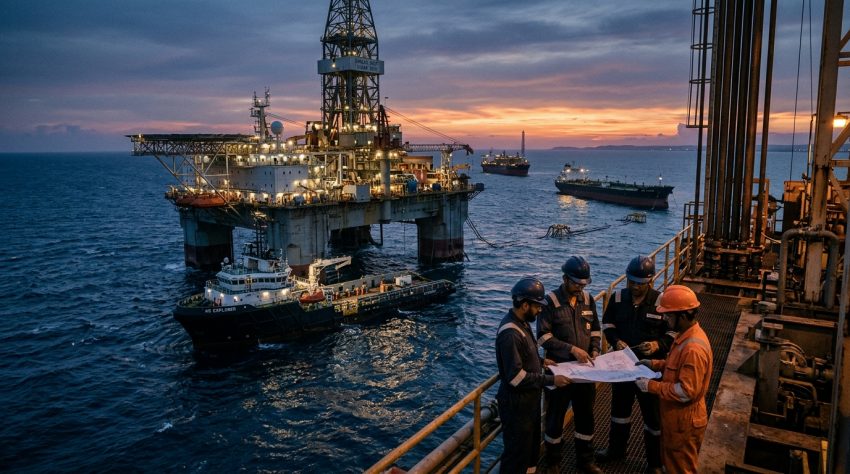 deepwater oil exploration cost-sharing India